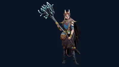 Deathwalker official digital character artwork