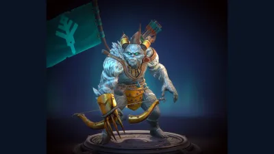 Algox Archer official digital monster artwork