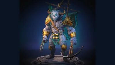 Algox Scout official digital monster artwork