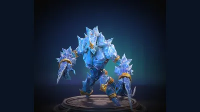 Official digital demon spotlight artwork