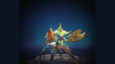 Lurker Clawcrusher official digital monster artwork