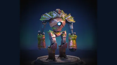 Steel Automaton official digital monster artwork