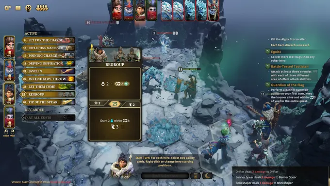 Official Frosthaven digital tactical combat screenshot