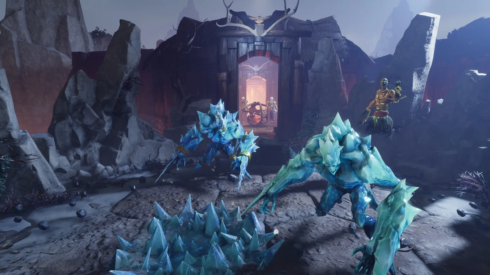 A glimpse of the frozen frontier
